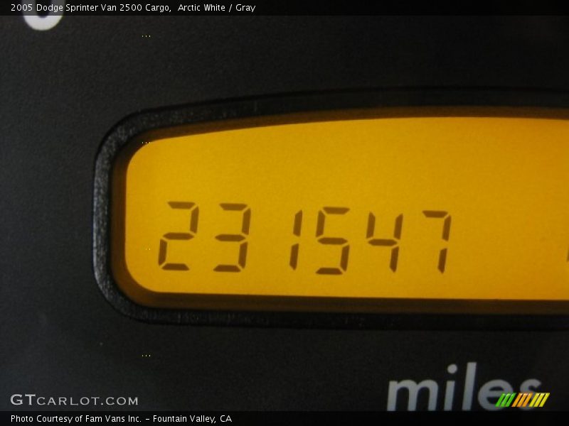 Arctic White / Gray 2005 Dodge Sprinter Van 2500 Cargo