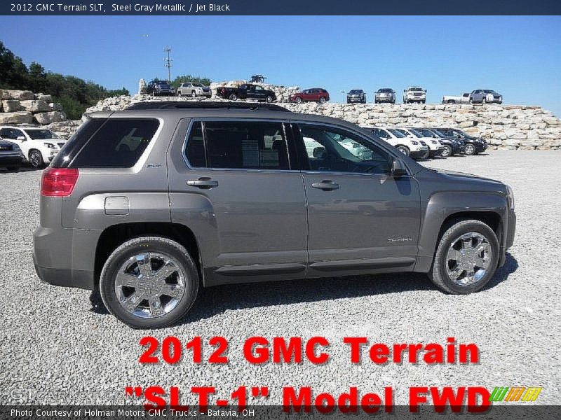 Steel Gray Metallic / Jet Black 2012 GMC Terrain SLT