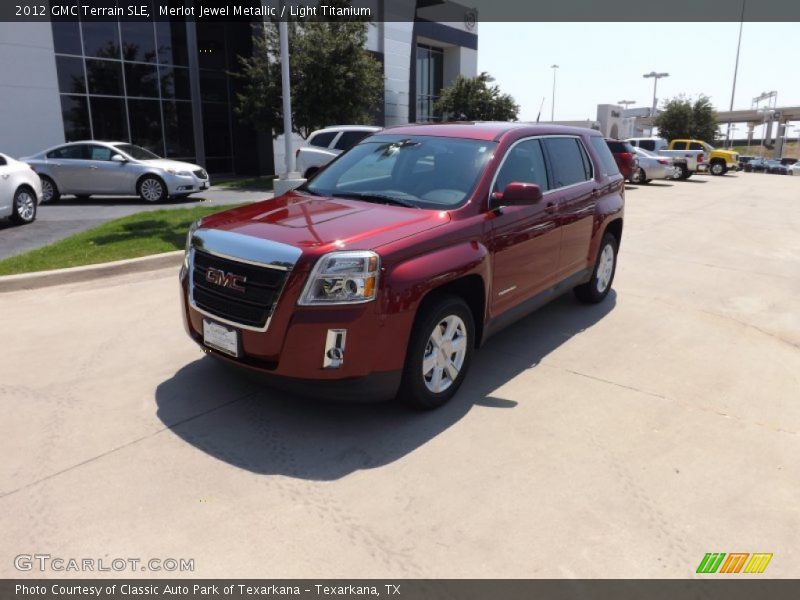 Merlot Jewel Metallic / Light Titanium 2012 GMC Terrain SLE
