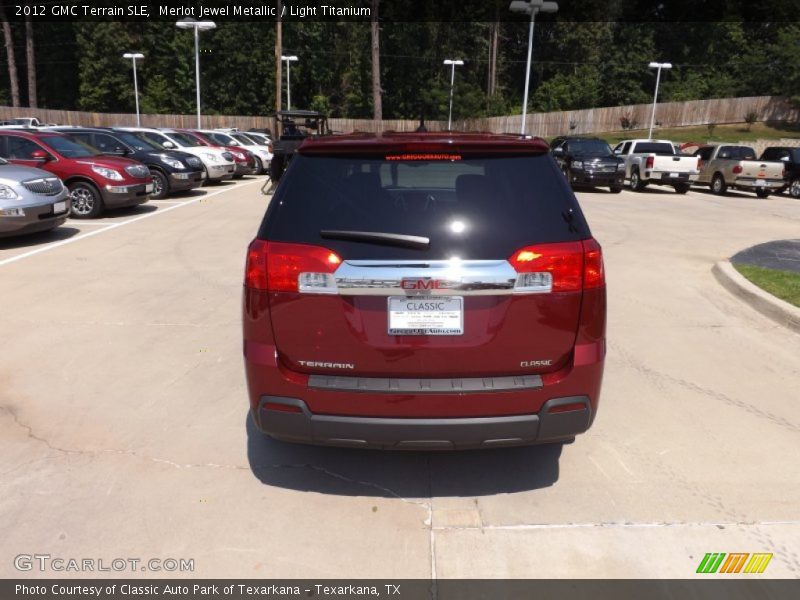 Merlot Jewel Metallic / Light Titanium 2012 GMC Terrain SLE