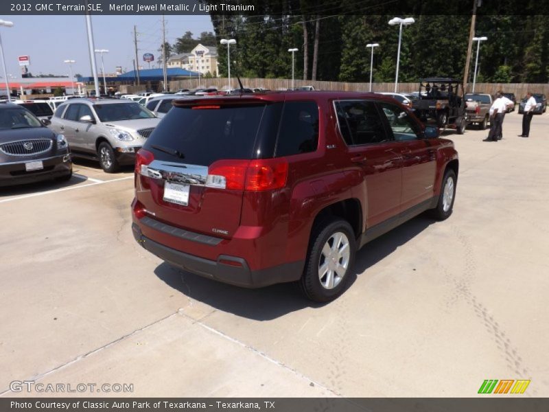 Merlot Jewel Metallic / Light Titanium 2012 GMC Terrain SLE
