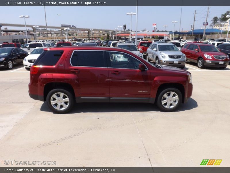 Merlot Jewel Metallic / Light Titanium 2012 GMC Terrain SLE