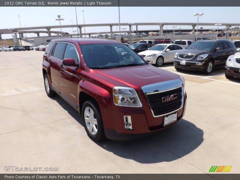 Merlot Jewel Metallic / Light Titanium 2012 GMC Terrain SLE