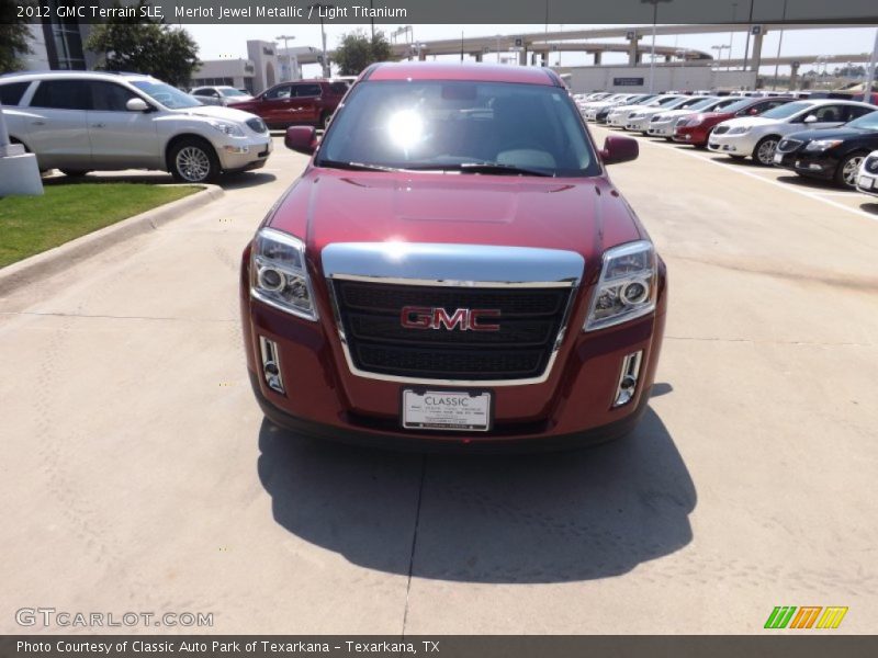 Merlot Jewel Metallic / Light Titanium 2012 GMC Terrain SLE