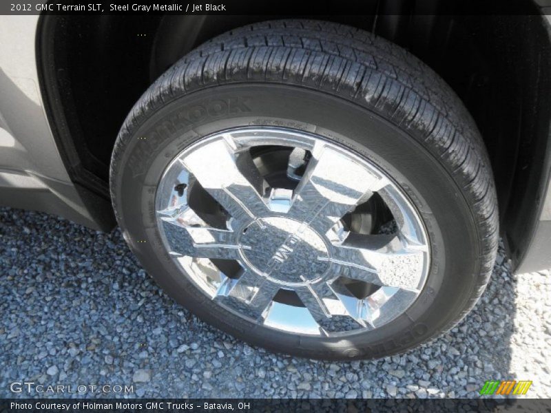 Steel Gray Metallic / Jet Black 2012 GMC Terrain SLT