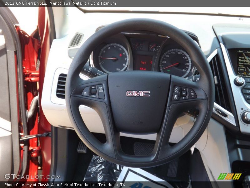 Merlot Jewel Metallic / Light Titanium 2012 GMC Terrain SLE