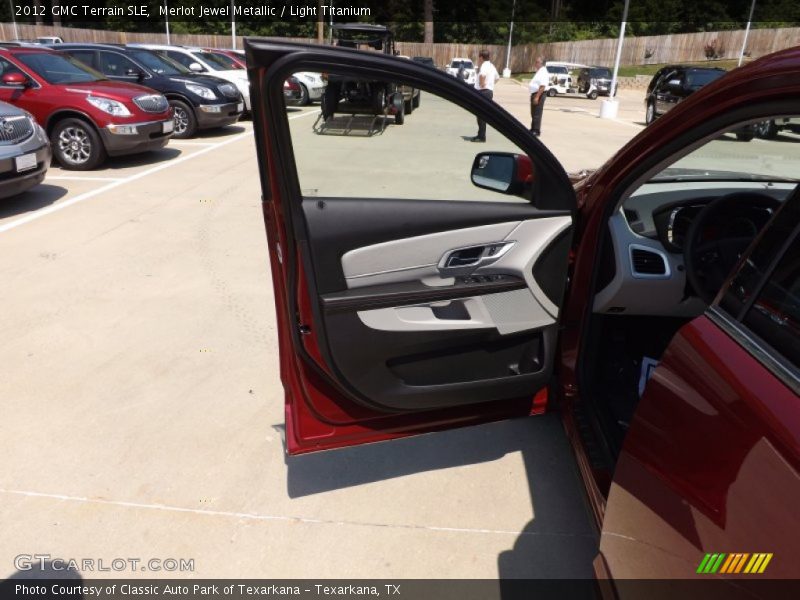 Merlot Jewel Metallic / Light Titanium 2012 GMC Terrain SLE