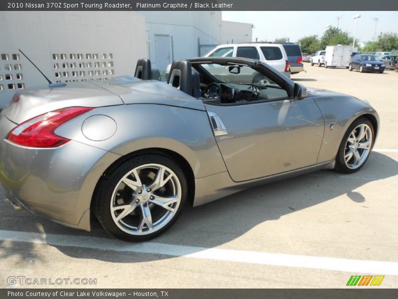 Platinum Graphite / Black Leather 2010 Nissan 370Z Sport Touring Roadster