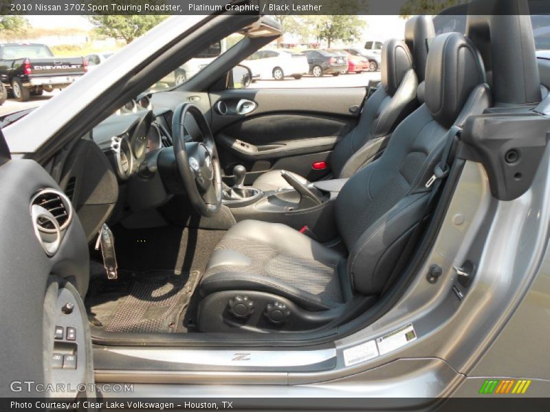 Platinum Graphite / Black Leather 2010 Nissan 370Z Sport Touring Roadster