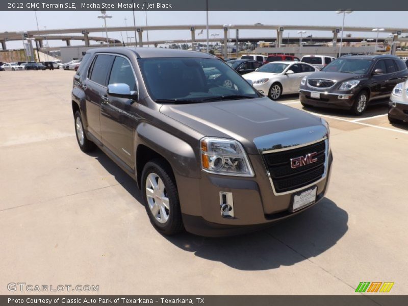 Mocha Steel Metallic / Jet Black 2012 GMC Terrain SLE
