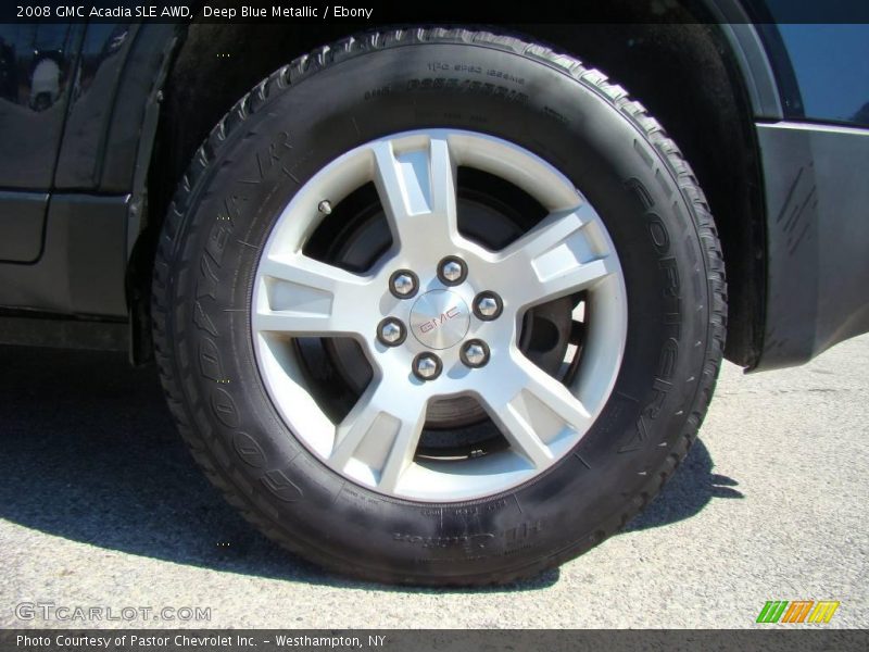 Deep Blue Metallic / Ebony 2008 GMC Acadia SLE AWD