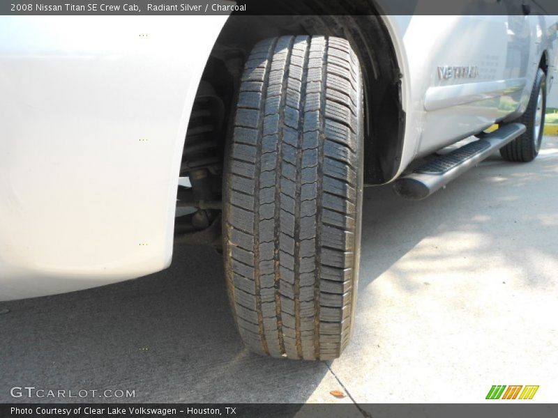 Radiant Silver / Charcoal 2008 Nissan Titan SE Crew Cab