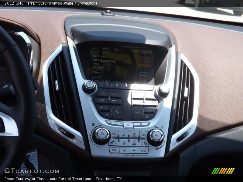 Olympic White / Brownstone 2012 GMC Terrain SLT