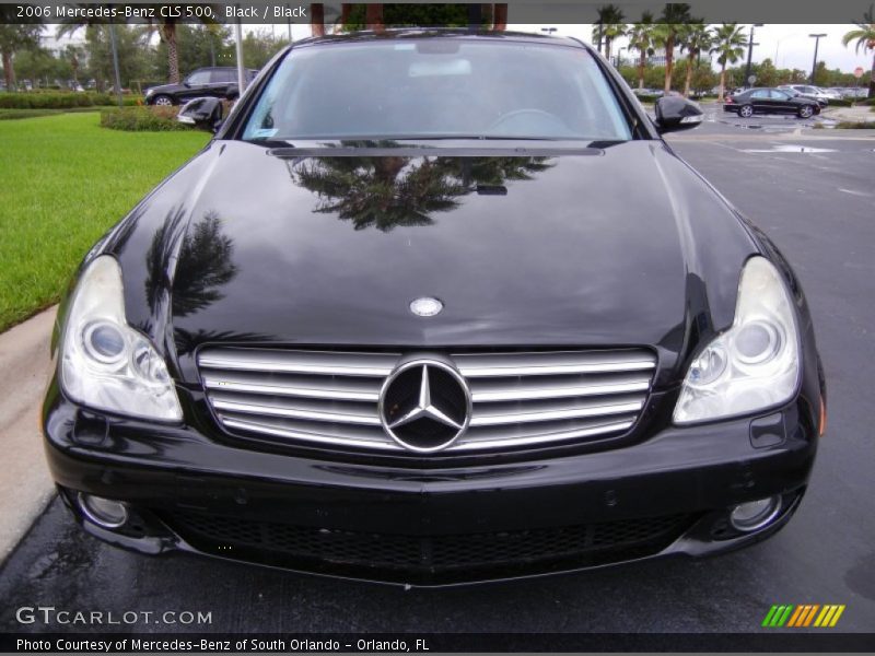 Black / Black 2006 Mercedes-Benz CLS 500