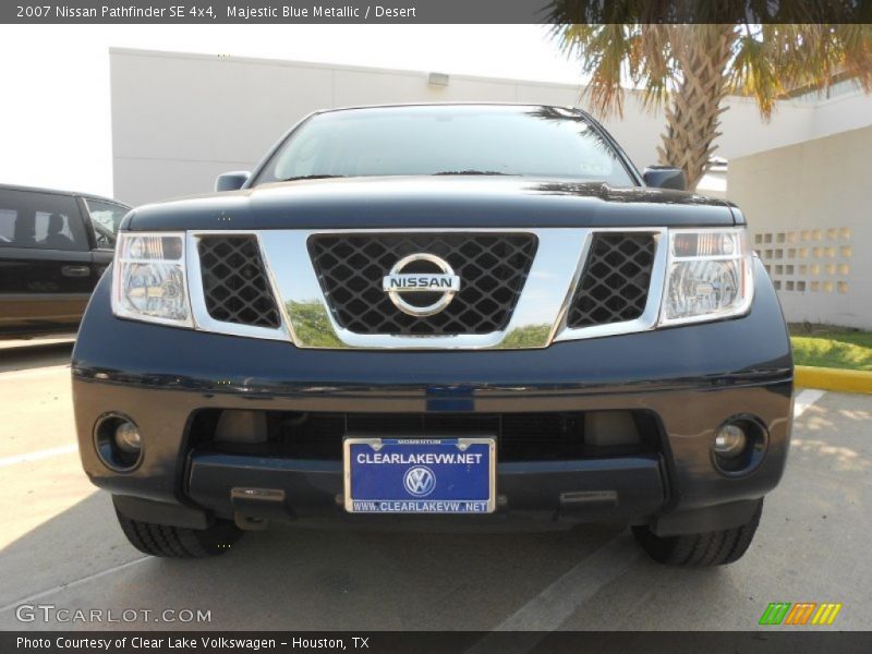 Majestic Blue Metallic / Desert 2007 Nissan Pathfinder SE 4x4