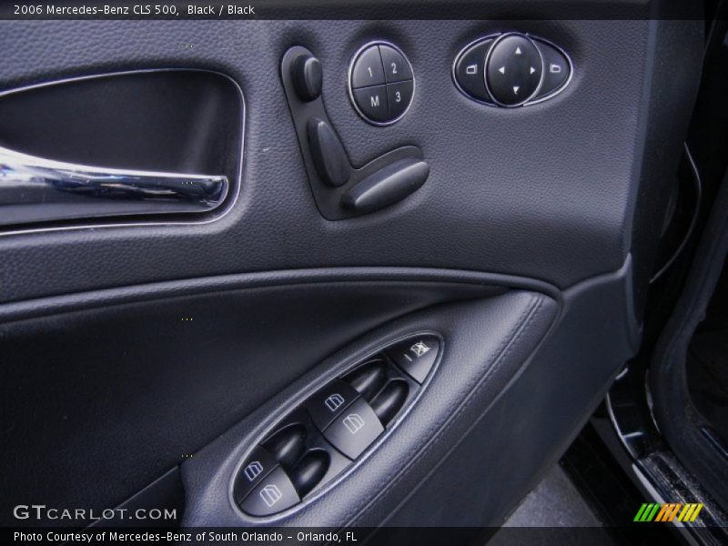 Black / Black 2006 Mercedes-Benz CLS 500