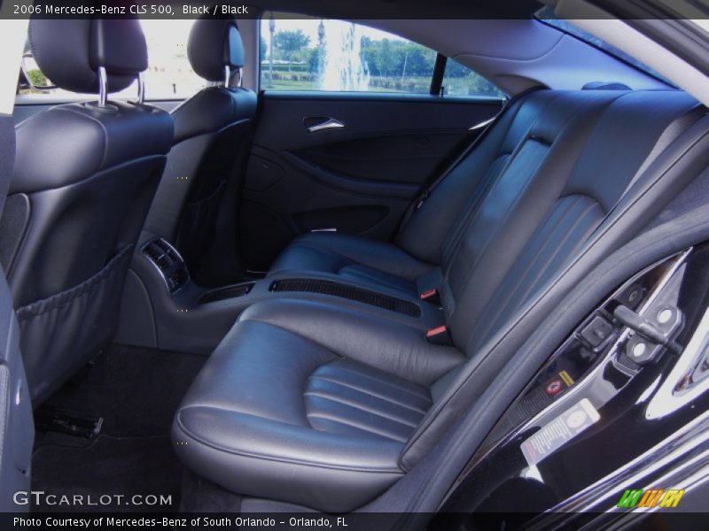 Black / Black 2006 Mercedes-Benz CLS 500
