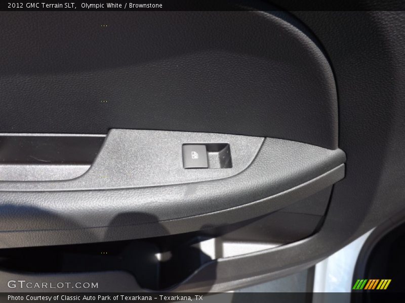 Olympic White / Brownstone 2012 GMC Terrain SLT