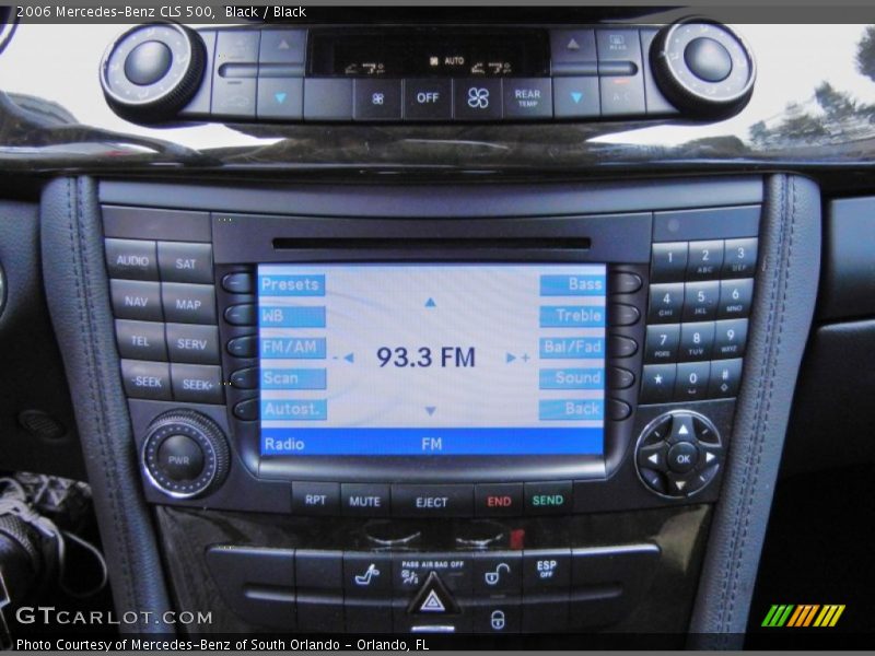 Black / Black 2006 Mercedes-Benz CLS 500