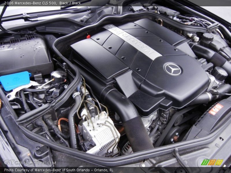 Black / Black 2006 Mercedes-Benz CLS 500