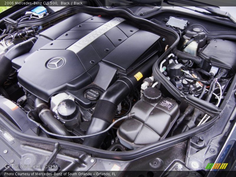 Black / Black 2006 Mercedes-Benz CLS 500