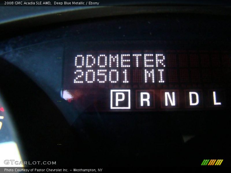 Deep Blue Metallic / Ebony 2008 GMC Acadia SLE AWD