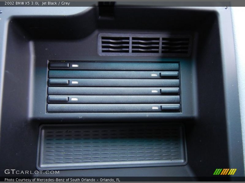 Jet Black / Grey 2002 BMW X5 3.0i