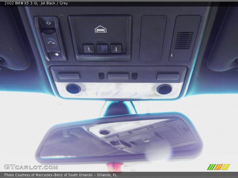 Jet Black / Grey 2002 BMW X5 3.0i