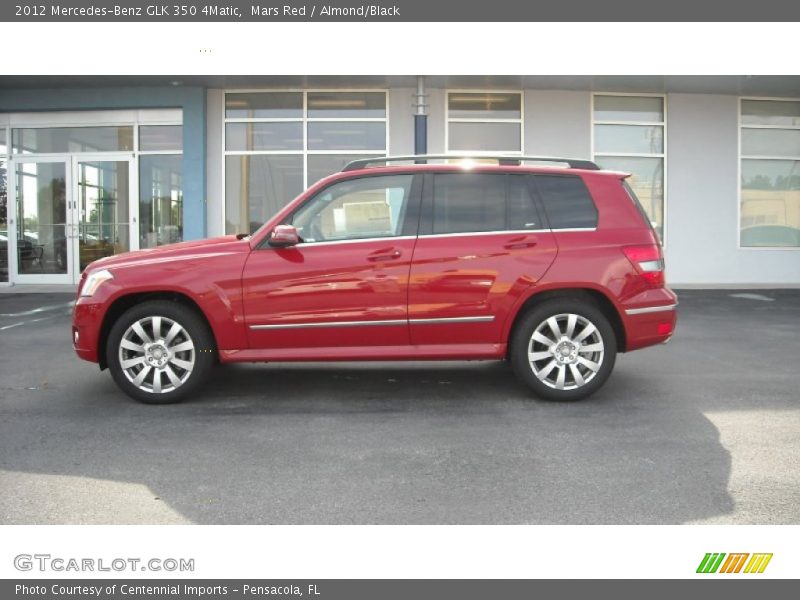 Mars Red / Almond/Black 2012 Mercedes-Benz GLK 350 4Matic