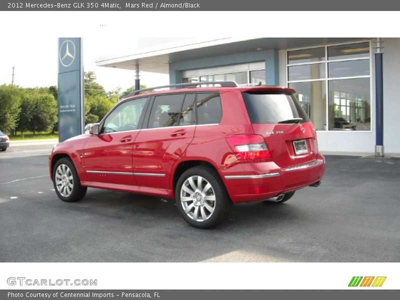 Mars Red / Almond/Black 2012 Mercedes-Benz GLK 350 4Matic
