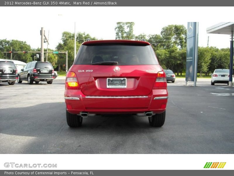 Mars Red / Almond/Black 2012 Mercedes-Benz GLK 350 4Matic