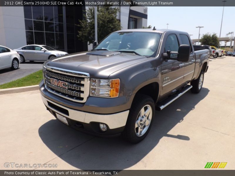 Mocha Steel Metallic / Dark Titanium/Light Titanium 2012 GMC Sierra 2500HD SLE Crew Cab 4x4