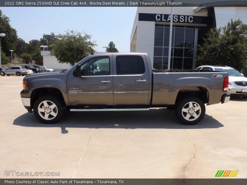 Mocha Steel Metallic / Dark Titanium/Light Titanium 2012 GMC Sierra 2500HD SLE Crew Cab 4x4