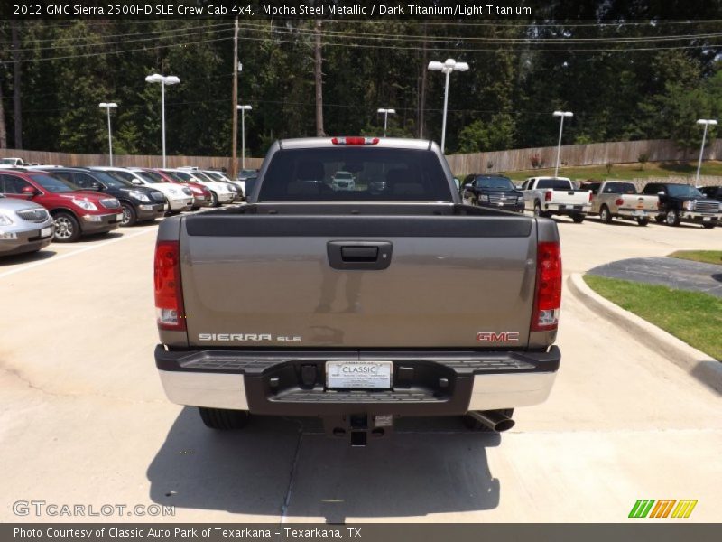 Mocha Steel Metallic / Dark Titanium/Light Titanium 2012 GMC Sierra 2500HD SLE Crew Cab 4x4