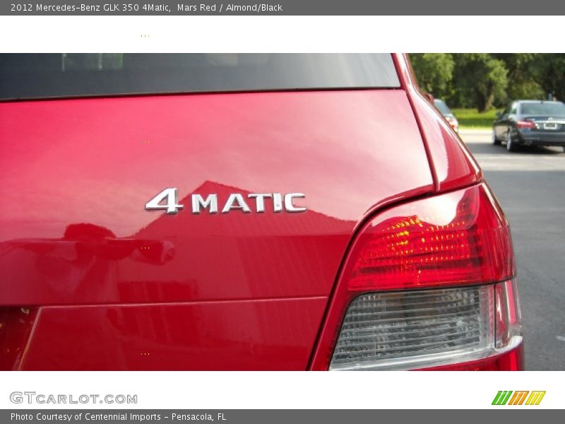 Mars Red / Almond/Black 2012 Mercedes-Benz GLK 350 4Matic