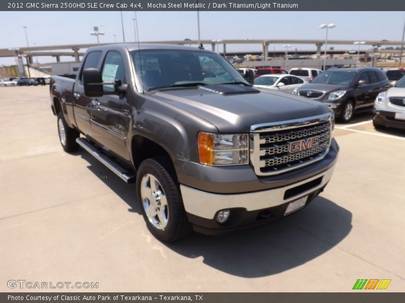 Mocha Steel Metallic / Dark Titanium/Light Titanium 2012 GMC Sierra 2500HD SLE Crew Cab 4x4