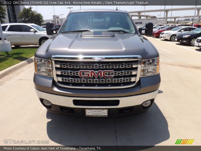 Mocha Steel Metallic / Dark Titanium/Light Titanium 2012 GMC Sierra 2500HD SLE Crew Cab 4x4