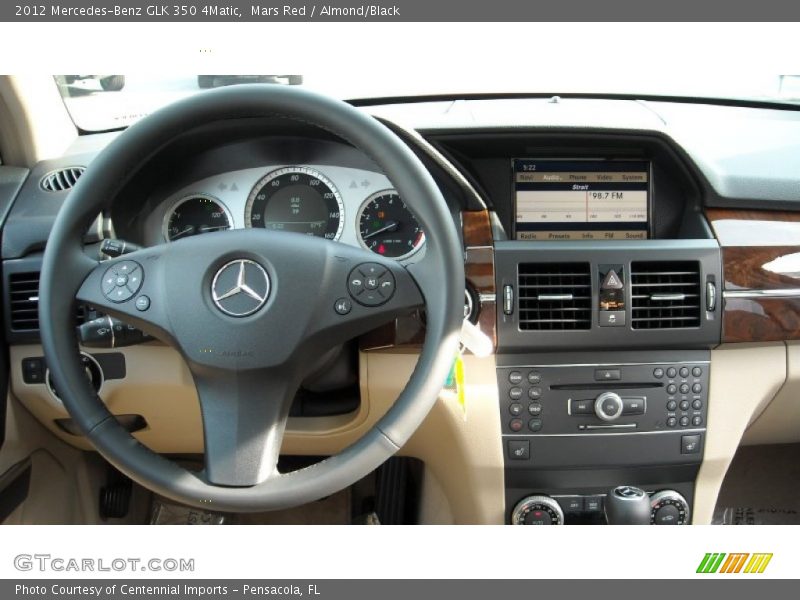 Mars Red / Almond/Black 2012 Mercedes-Benz GLK 350 4Matic