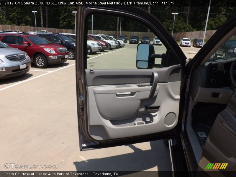 Mocha Steel Metallic / Dark Titanium/Light Titanium 2012 GMC Sierra 2500HD SLE Crew Cab 4x4