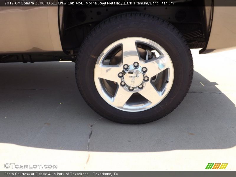 Mocha Steel Metallic / Dark Titanium/Light Titanium 2012 GMC Sierra 2500HD SLE Crew Cab 4x4