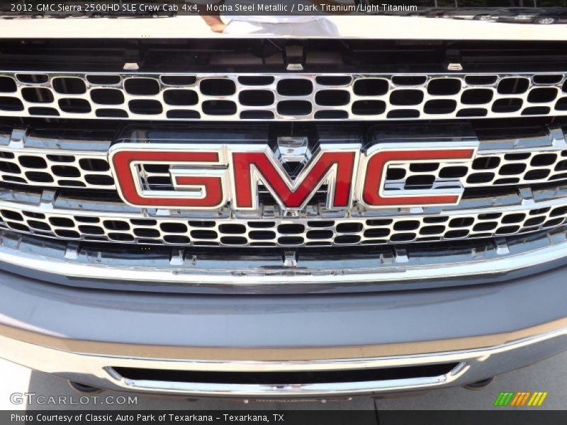 Mocha Steel Metallic / Dark Titanium/Light Titanium 2012 GMC Sierra 2500HD SLE Crew Cab 4x4