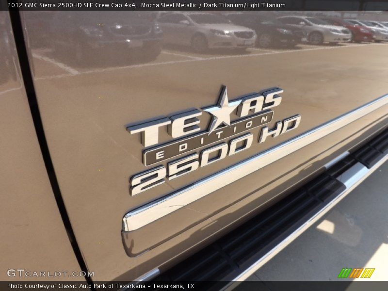 Mocha Steel Metallic / Dark Titanium/Light Titanium 2012 GMC Sierra 2500HD SLE Crew Cab 4x4