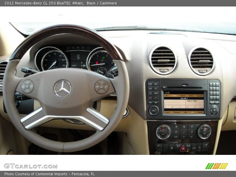 Black / Cashmere 2012 Mercedes-Benz GL 350 BlueTEC 4Matic