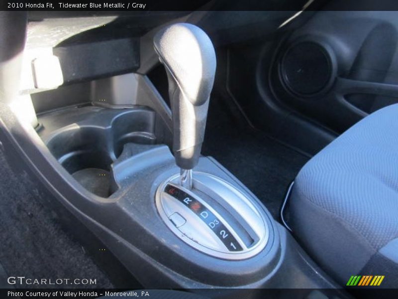 Tidewater Blue Metallic / Gray 2010 Honda Fit