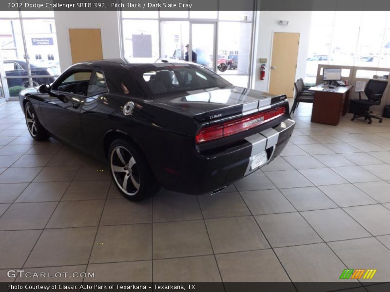 Pitch Black / Dark Slate Gray 2012 Dodge Challenger SRT8 392