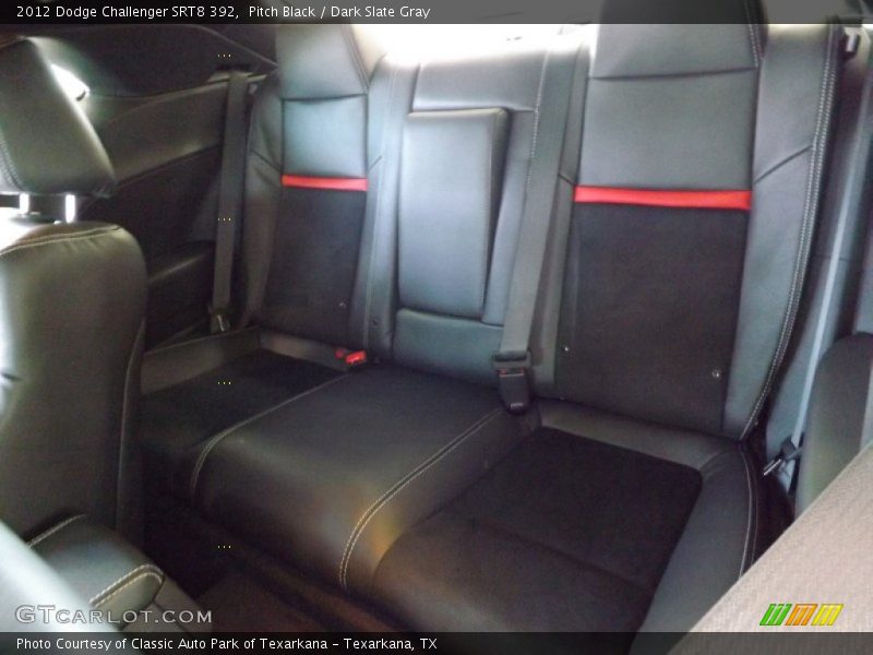 Pitch Black / Dark Slate Gray 2012 Dodge Challenger SRT8 392