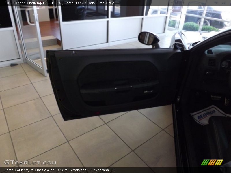 Pitch Black / Dark Slate Gray 2012 Dodge Challenger SRT8 392