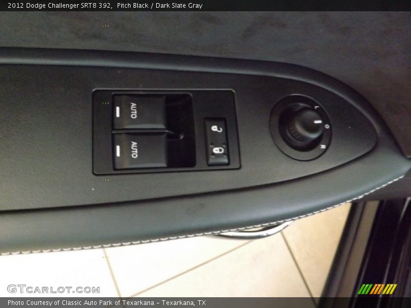Pitch Black / Dark Slate Gray 2012 Dodge Challenger SRT8 392