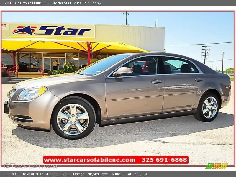 Mocha Steel Metallic / Ebony 2011 Chevrolet Malibu LT