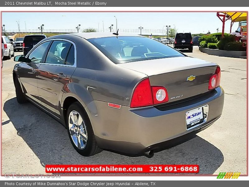 Mocha Steel Metallic / Ebony 2011 Chevrolet Malibu LT